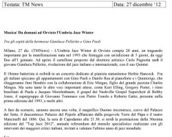 27/12/2012 TM News